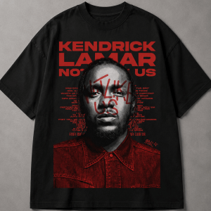 Camiseta Unisex Oversize Kendrick Lamar.