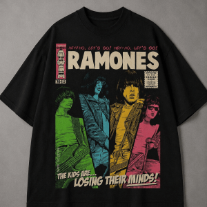 Camiseta Ramones Unisex.