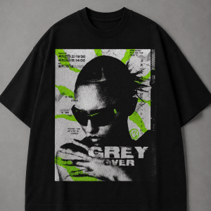 Camiseta Unisex Oversize "GREY OVER"